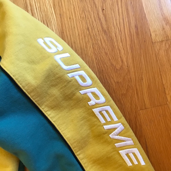 Supreme Speedway Half-Zip Sweatshirt Medium - Picture 3 of 7